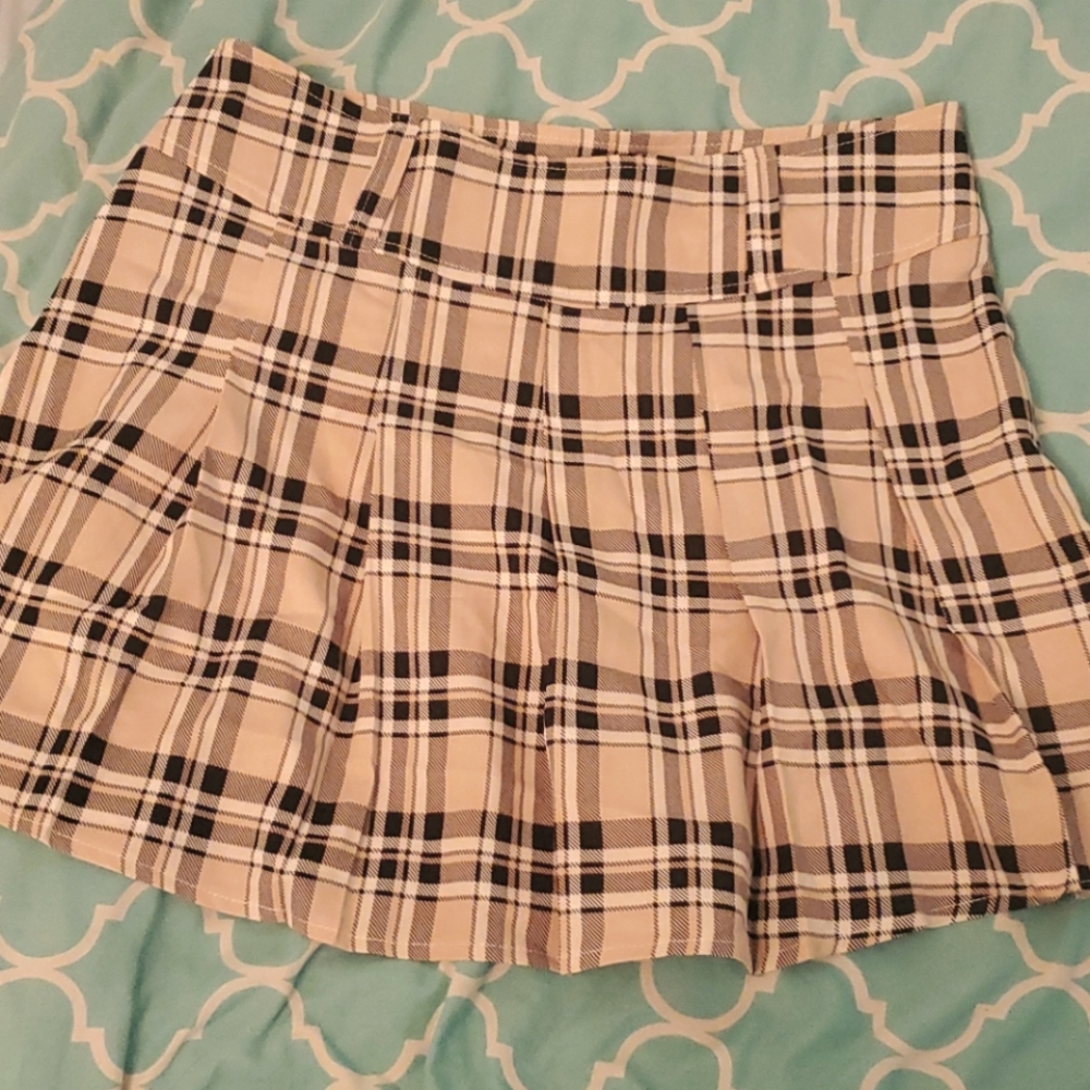 Cute Plaid Skirt
